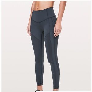 EUC lululemon all the right places II crop size 10